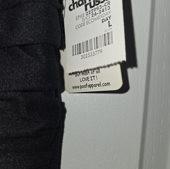 Charlotte Russe Black strapless maxidress - Picture 3 of 4